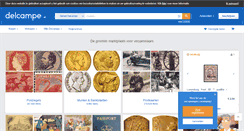 Desktop Screenshot of delcampe.nl