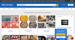 Desktop Screenshot of delcampe.be