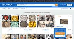 Desktop Screenshot of delcampe.ch