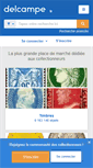 Mobile Screenshot of delcampe.fr